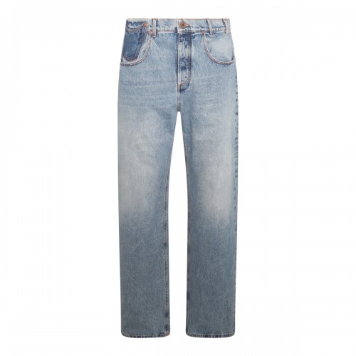 LIGHT BLUE COTTON JEANS