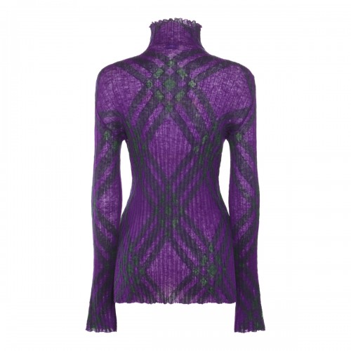 PURPLE WOOL KNITWEAR 2
