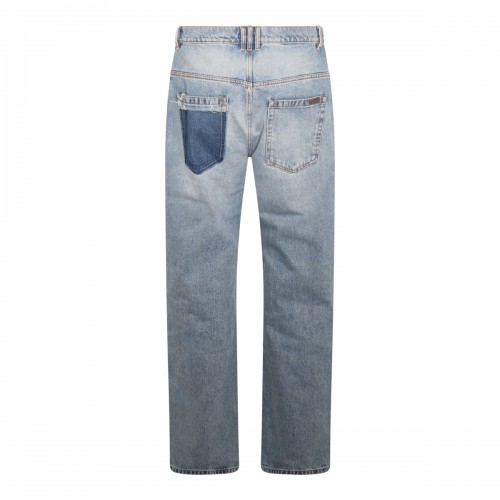 LIGHT BLUE COTTON JEANS 2