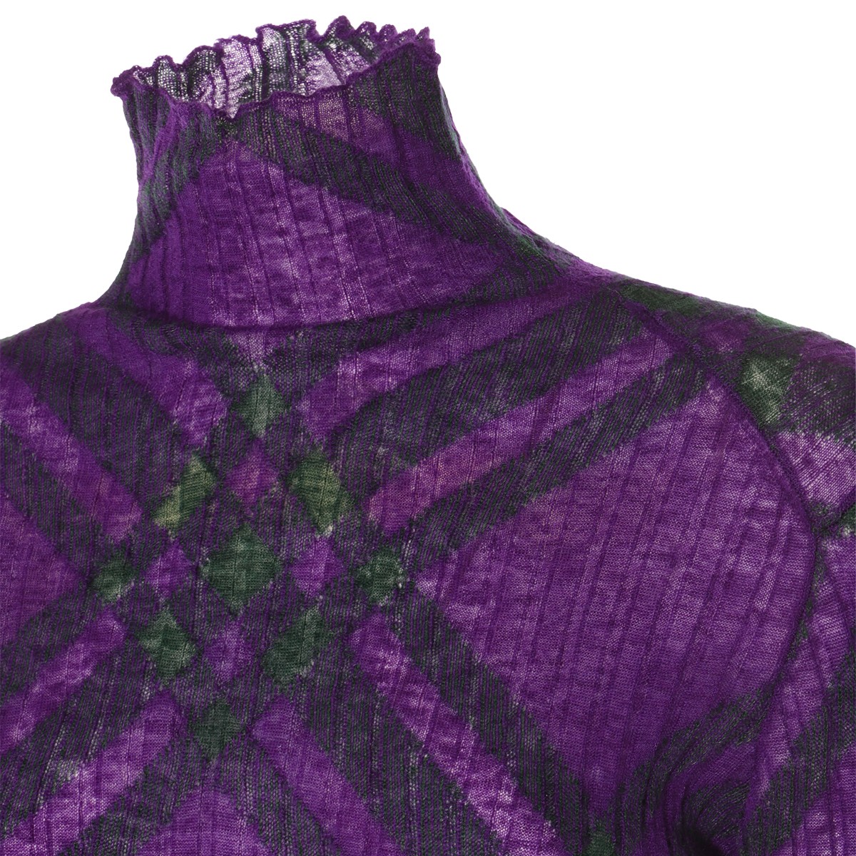 PURPLE WOOL KNITWEAR PURPLE WOOL KNITWEAR