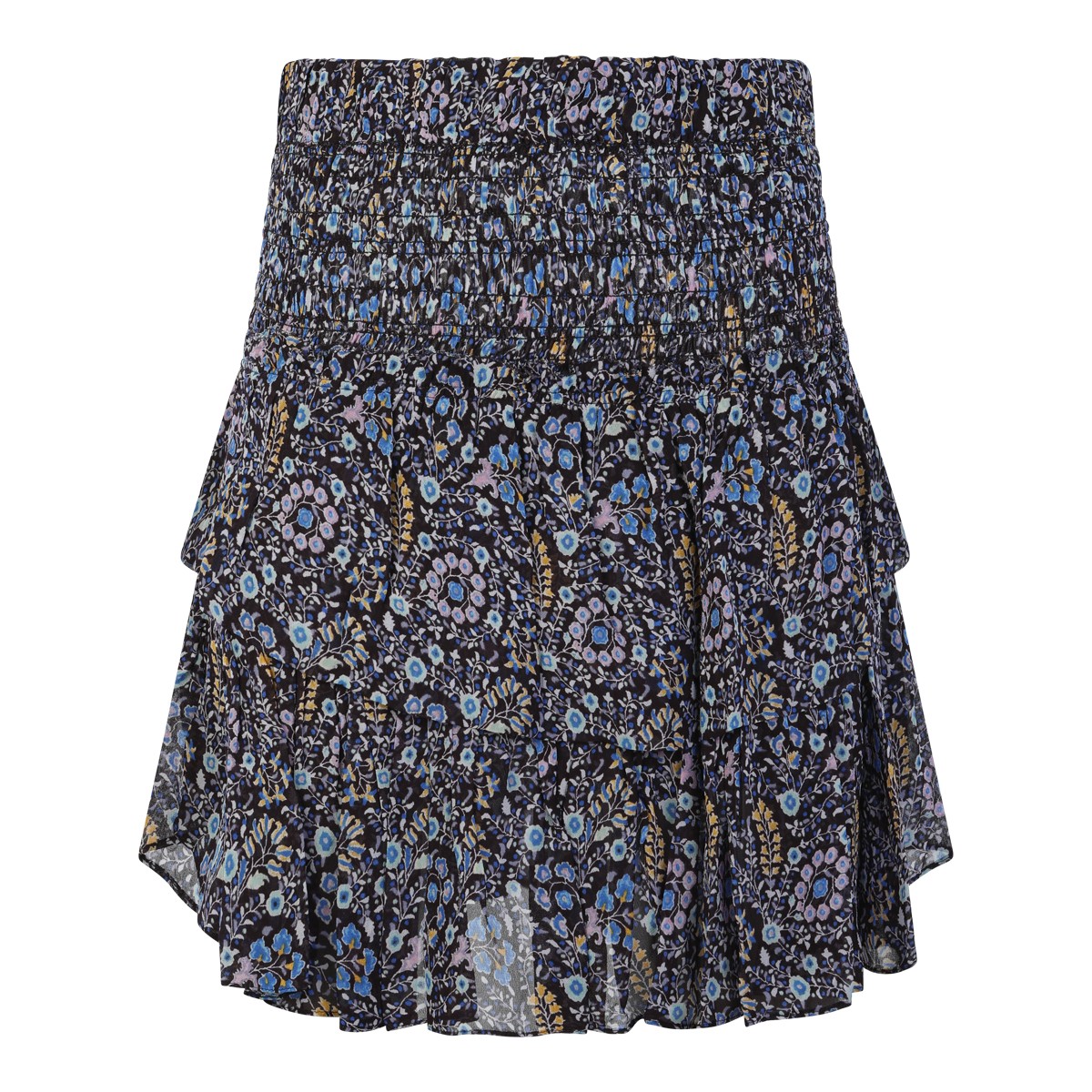 MIDNIGHT VISCOSE MINI SKIRT