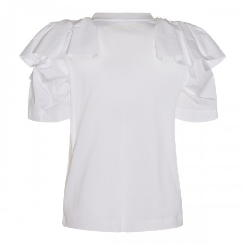 WHITE COTTON T-SHIRT