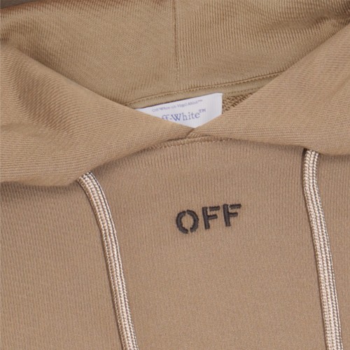 CAMEL COTTON SWEATSHIRT