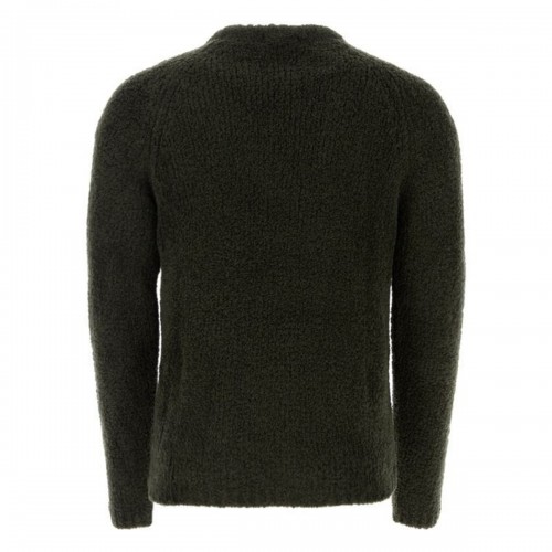 BLACK WOOL BLEND JUMPER 