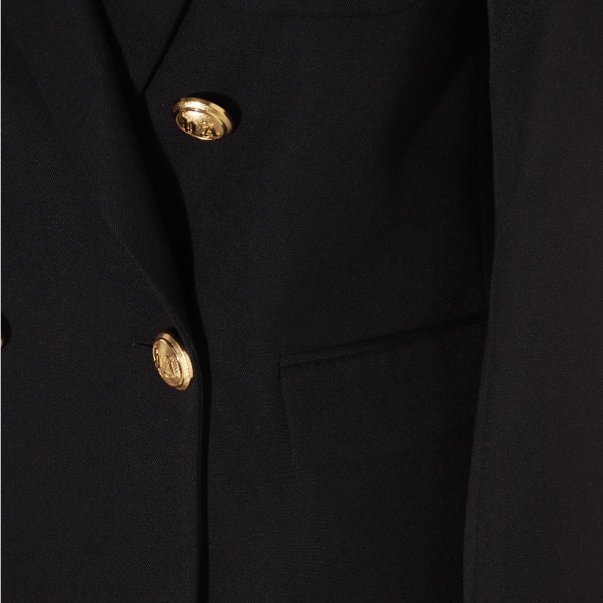 BLUE WOOL BLEND BLAZER BLUE WOOL BLEND BLAZER