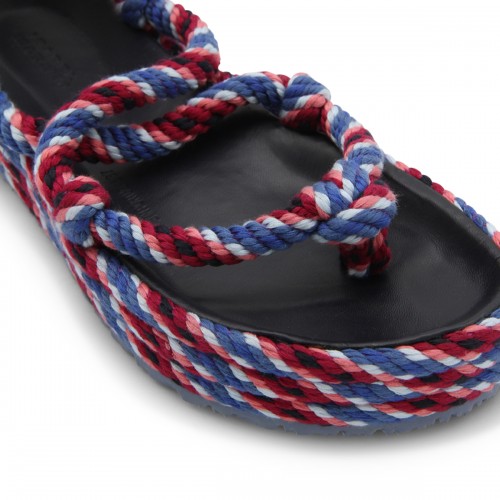 BLUE AND PINK ROPE EROL SANDALS