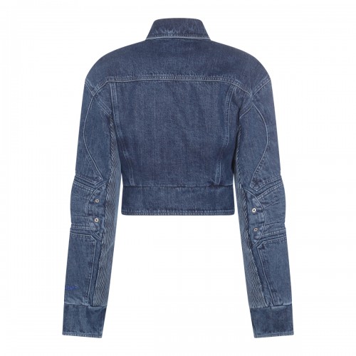 DARK BLUE COTTON DENIM JACKET