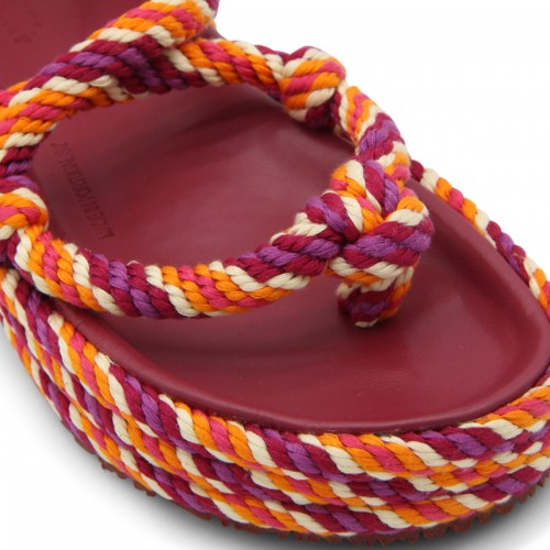 ORANGE ROPE EROL SANDALS