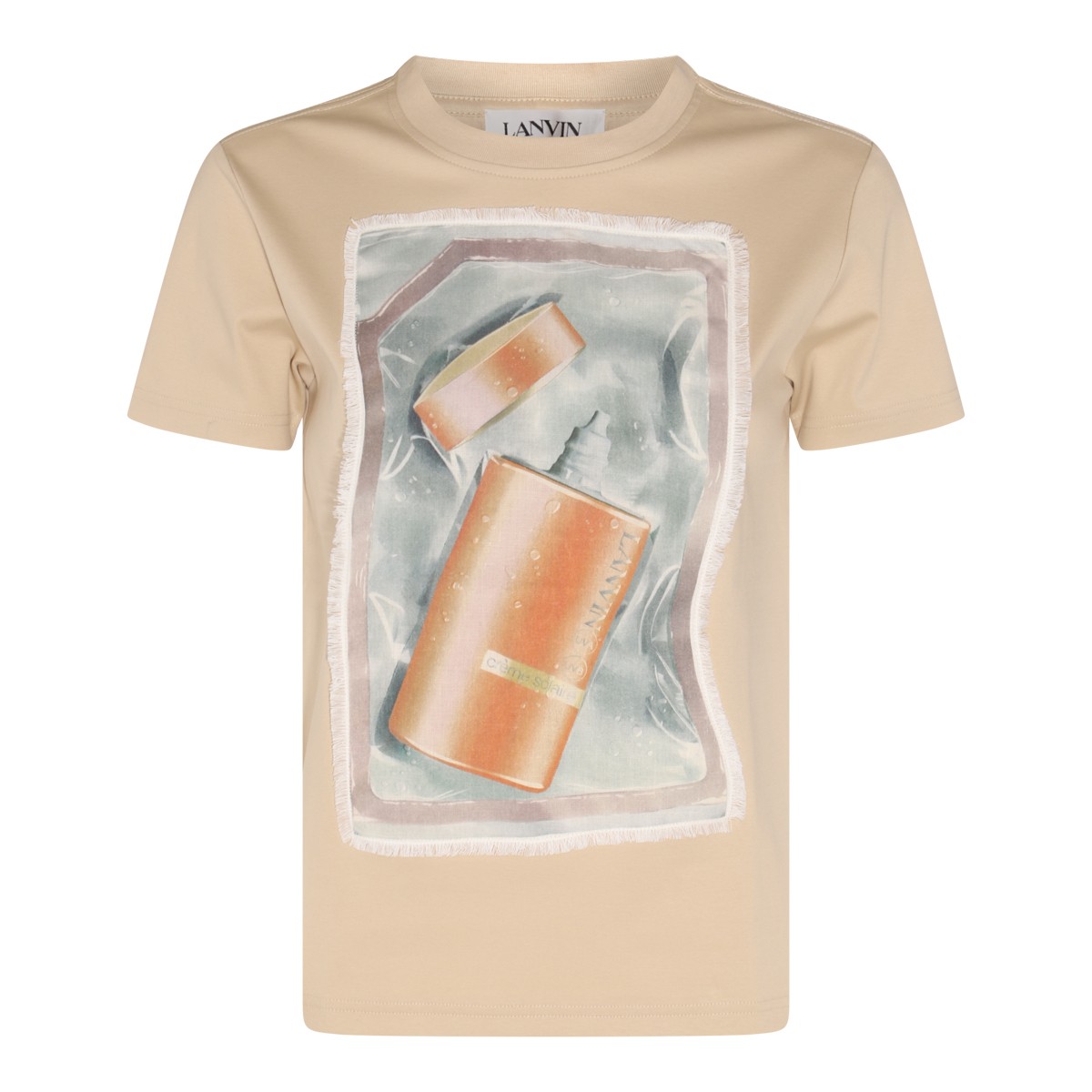 SAND COTTON T-SHIRT