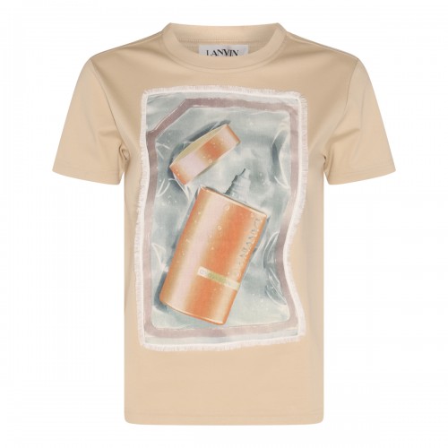 SAND COTTON T-SHIRT