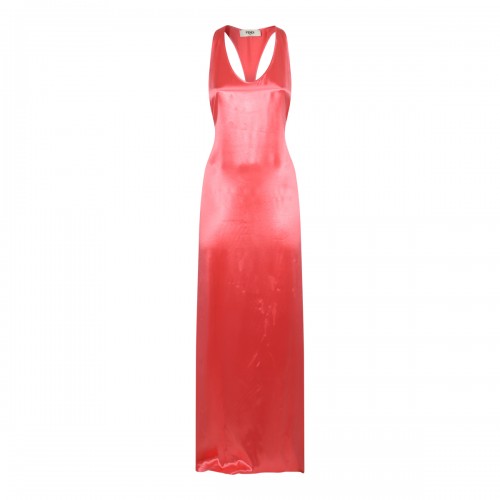 KISSED VISCOSE LONG DRESS