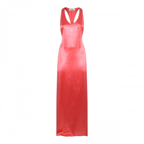 KISSED VISCOSE LONG DRESS 