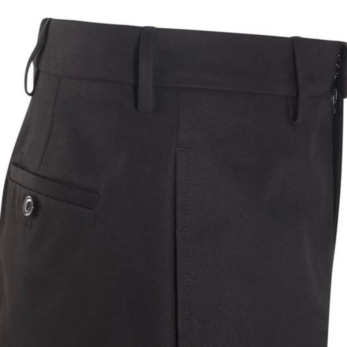 BLACK COTTON BERMUDA SHORTS BLACK COTTON BERMUDA SHORTS