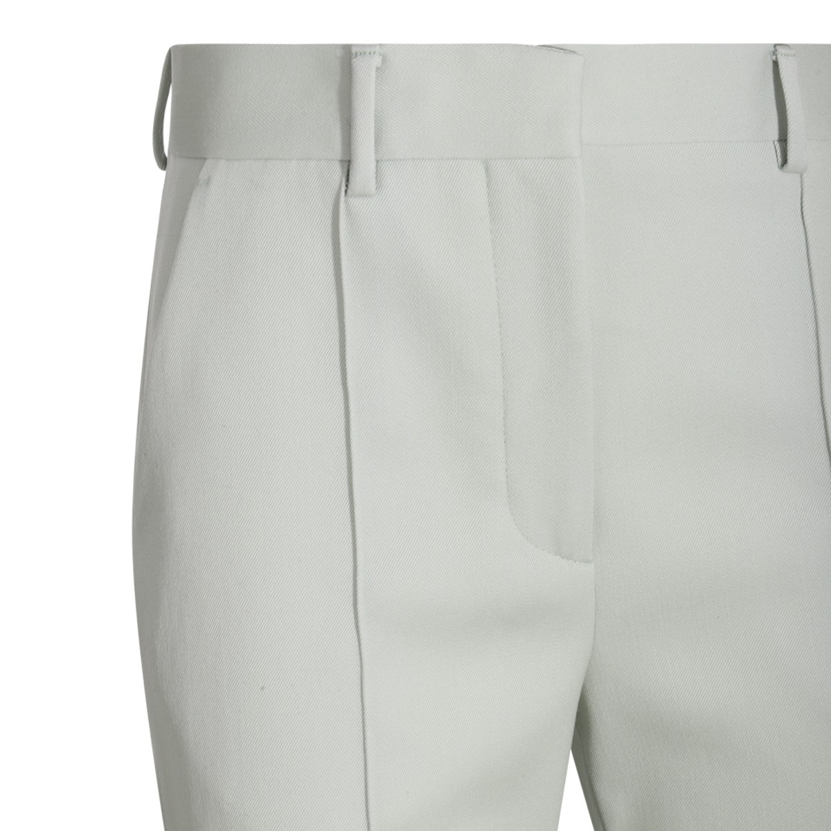 SAGE VIRGIN WOOL PANTS SAGE VIRGIN WOOL PANTS