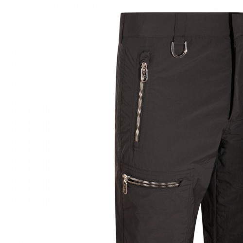 BLACK CARGO PANTS