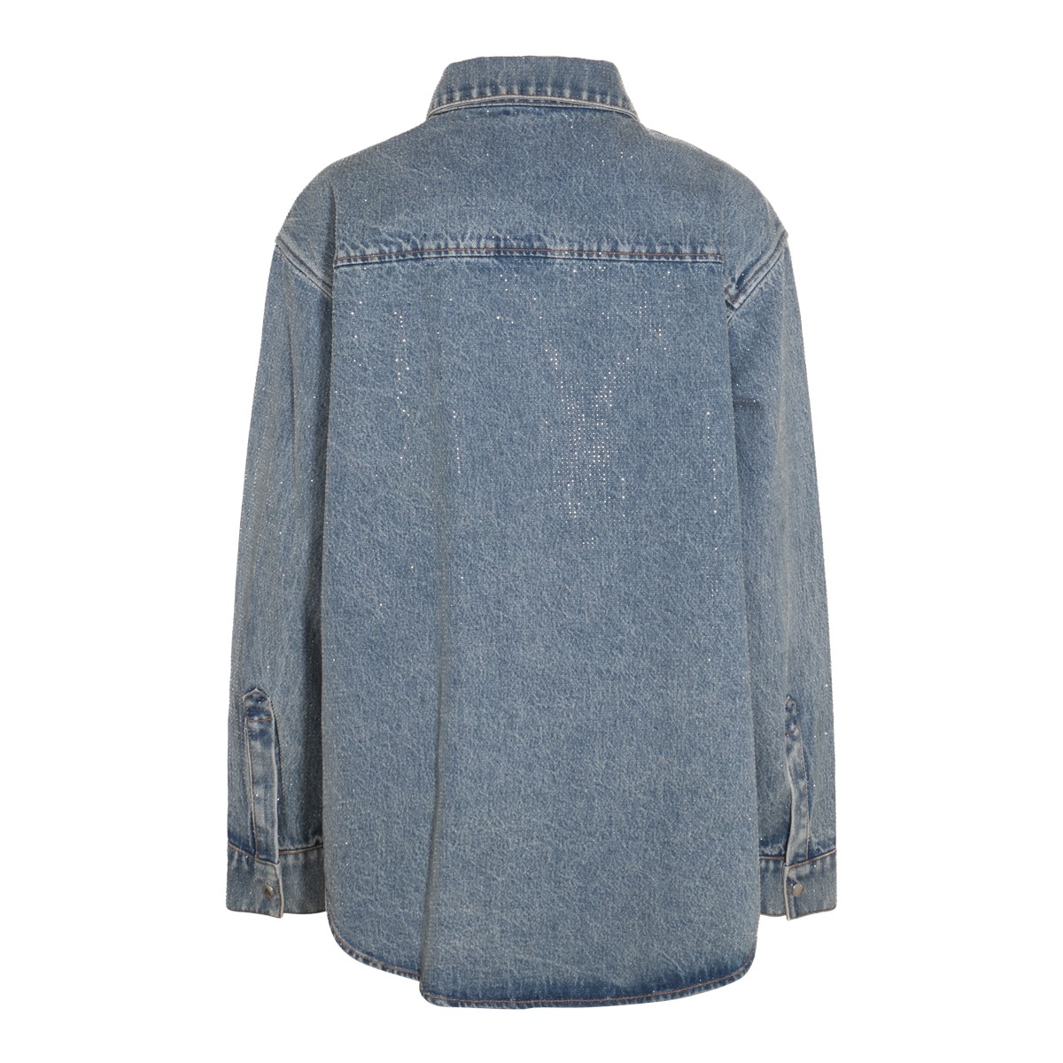 VINTAGE LIGHT INDIGO DENIM JEANS SHIRT VINTAGE LIGHT INDIGO DENIM JEANS SHIRT