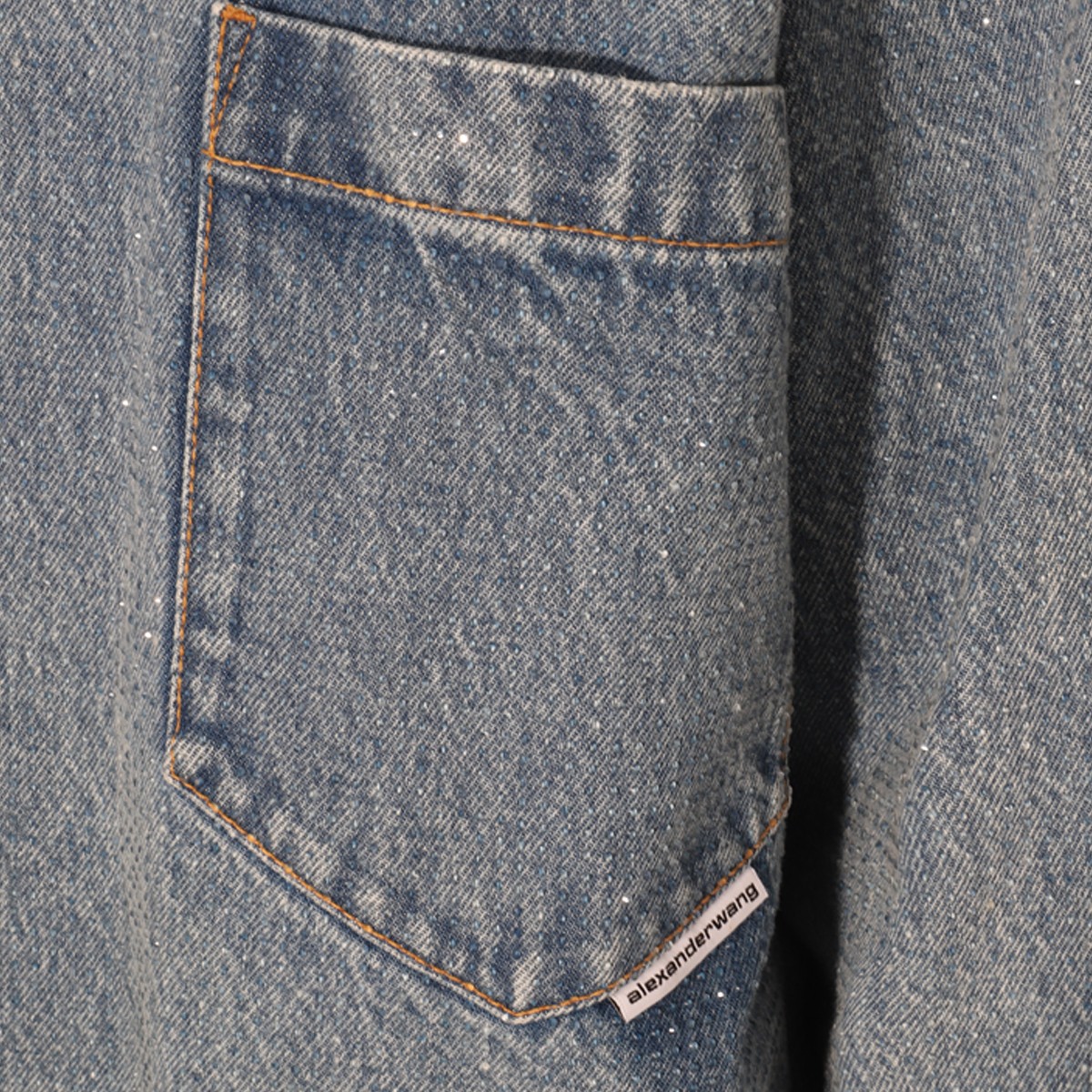 VINTAGE LIGHT INDIGO DENIM JEANS SHIRT VINTAGE LIGHT INDIGO DENIM JEANS SHIRT