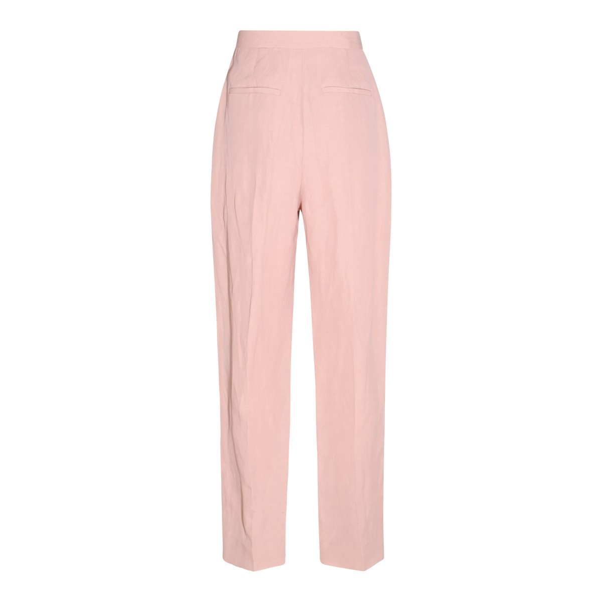 ROSE VISCOSE AND LINEN PANTS 