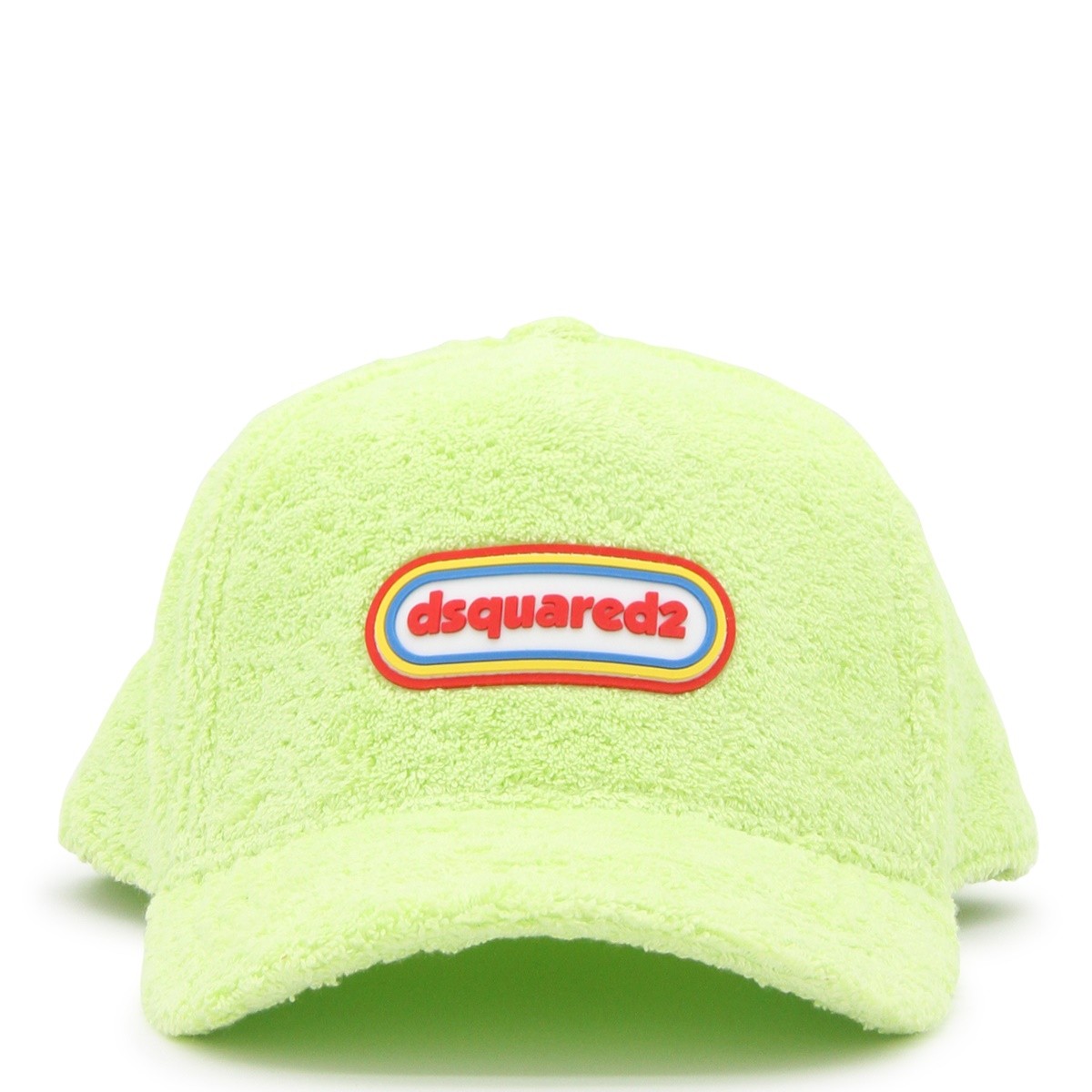 GREEN MULTICOLOUR COTTON BASEBALL CAP