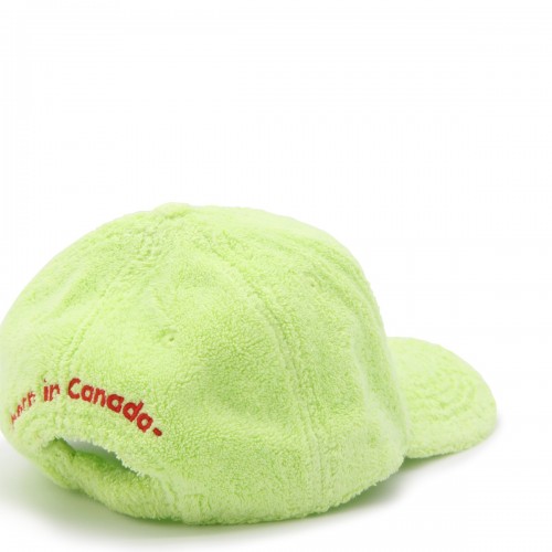 GREEN MULTICOLOUR COTTON BASEBALL CAP