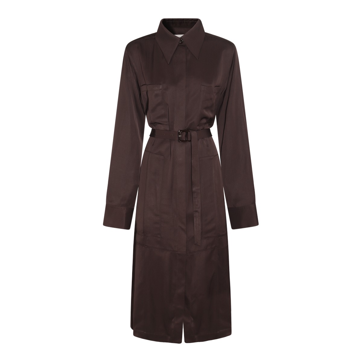 GANACHE VISCOSE TRENCH COAT