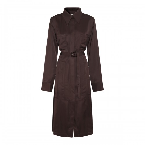 GANACHE VISCOSE TRENCH COAT