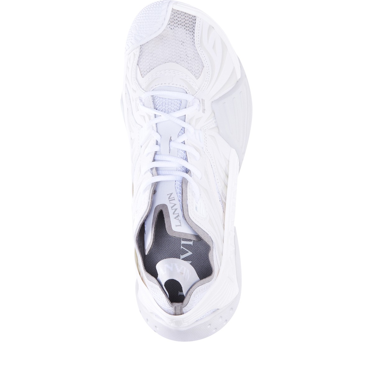 WHITE MESH FLASH-X SNEAKERS