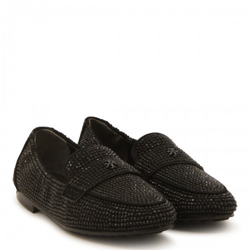 BLACK LEATHER LOAFERS 2