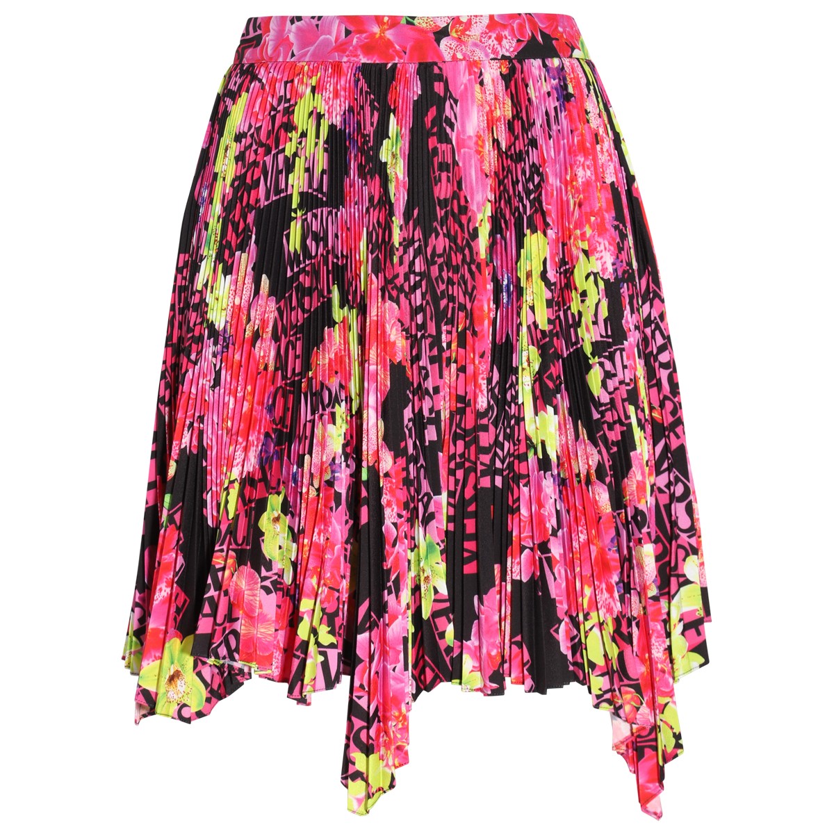 MULTICOLOUR PLEATED SKIRT