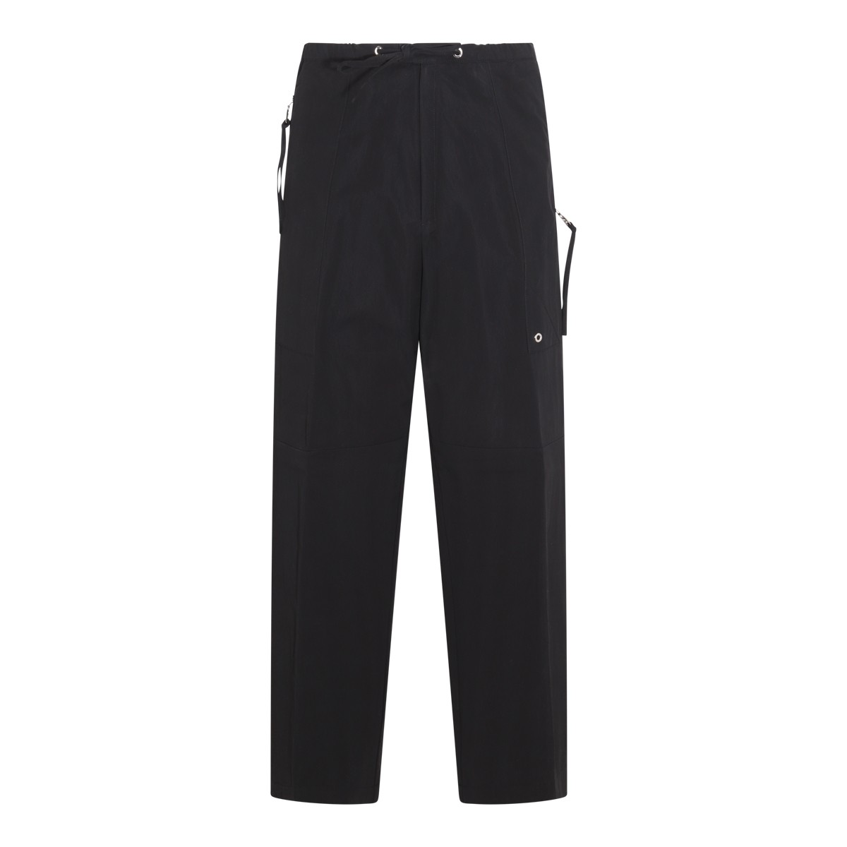 BLACK COTTON PANTS