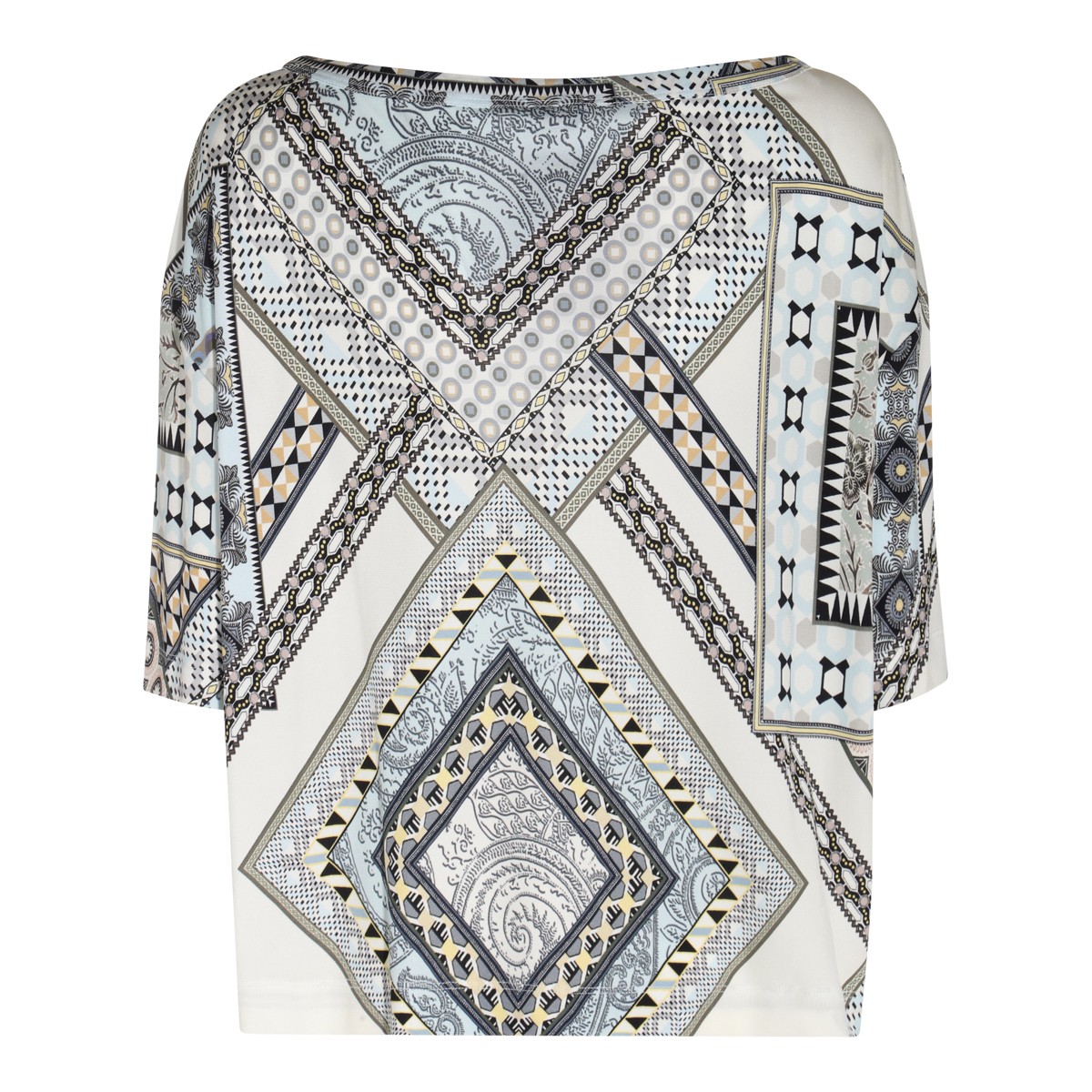 MULTICOLOUR VISCOSE T-SHIRT MULTICOLOUR VISCOSE T-SHIRT