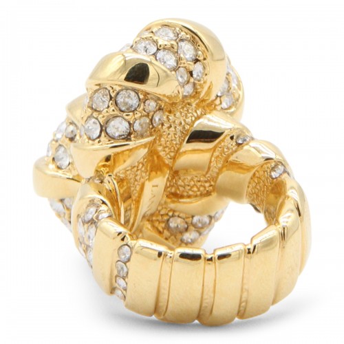 GOLDEN BRASS MELODIE RING 