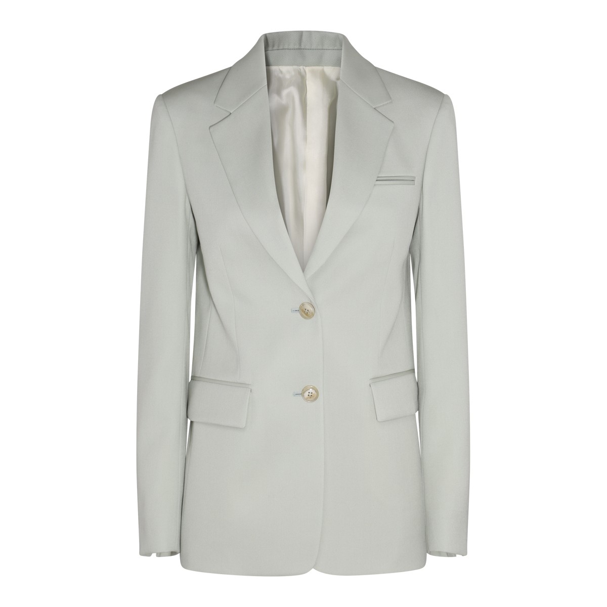 SAGE VIRGIN WOOL BLAZER