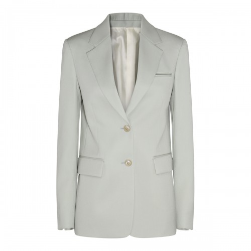 SAGE VIRGIN WOOL BLAZER