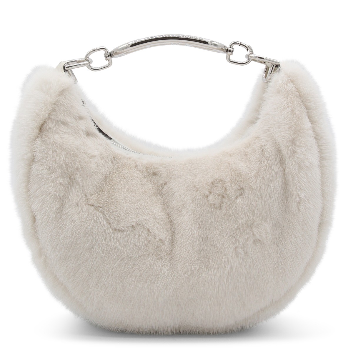 WHITE MILK FENDIGRAPHY SMALL SHOULDER BAG