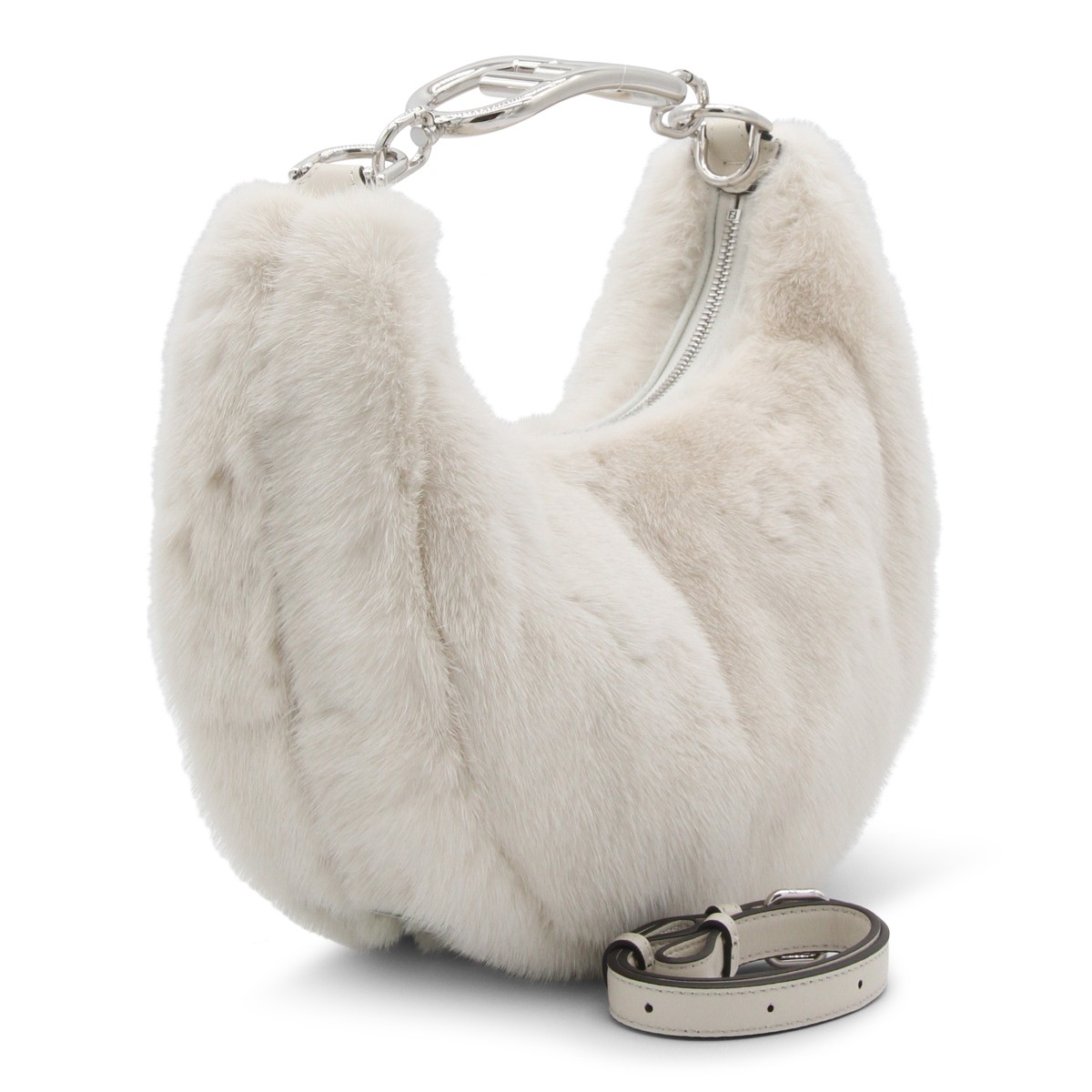 WHITE MILK FENDIGRAPHY SMALL SHOULDER... WHITE MILK FENDIGRAPHY SMALL SHOULDER...