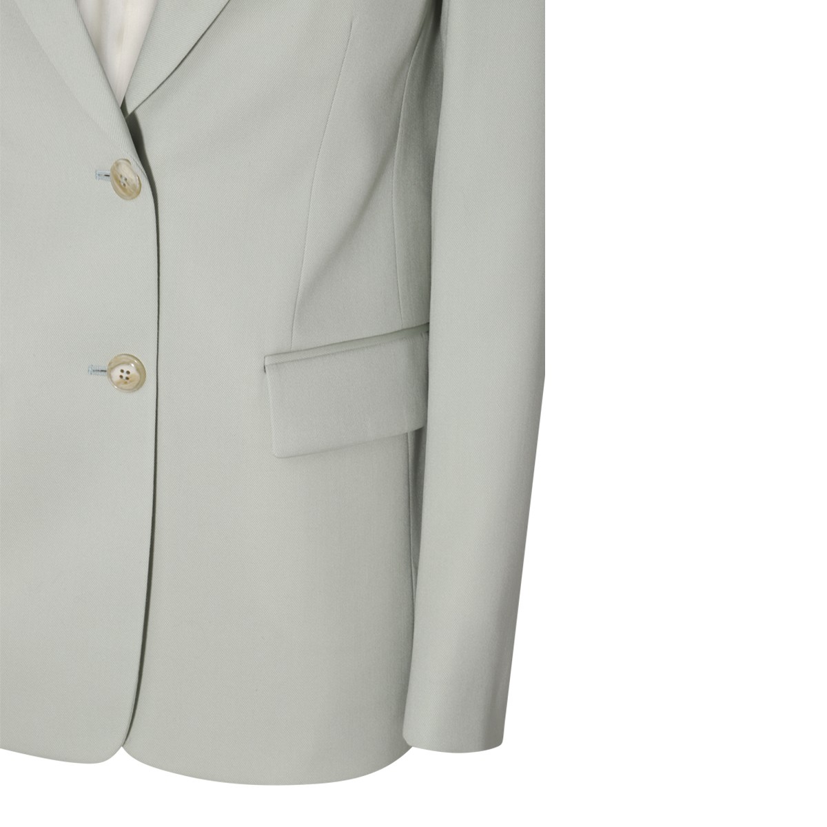 SAGE VIRGIN WOOL BLAZER SAGE VIRGIN WOOL BLAZER