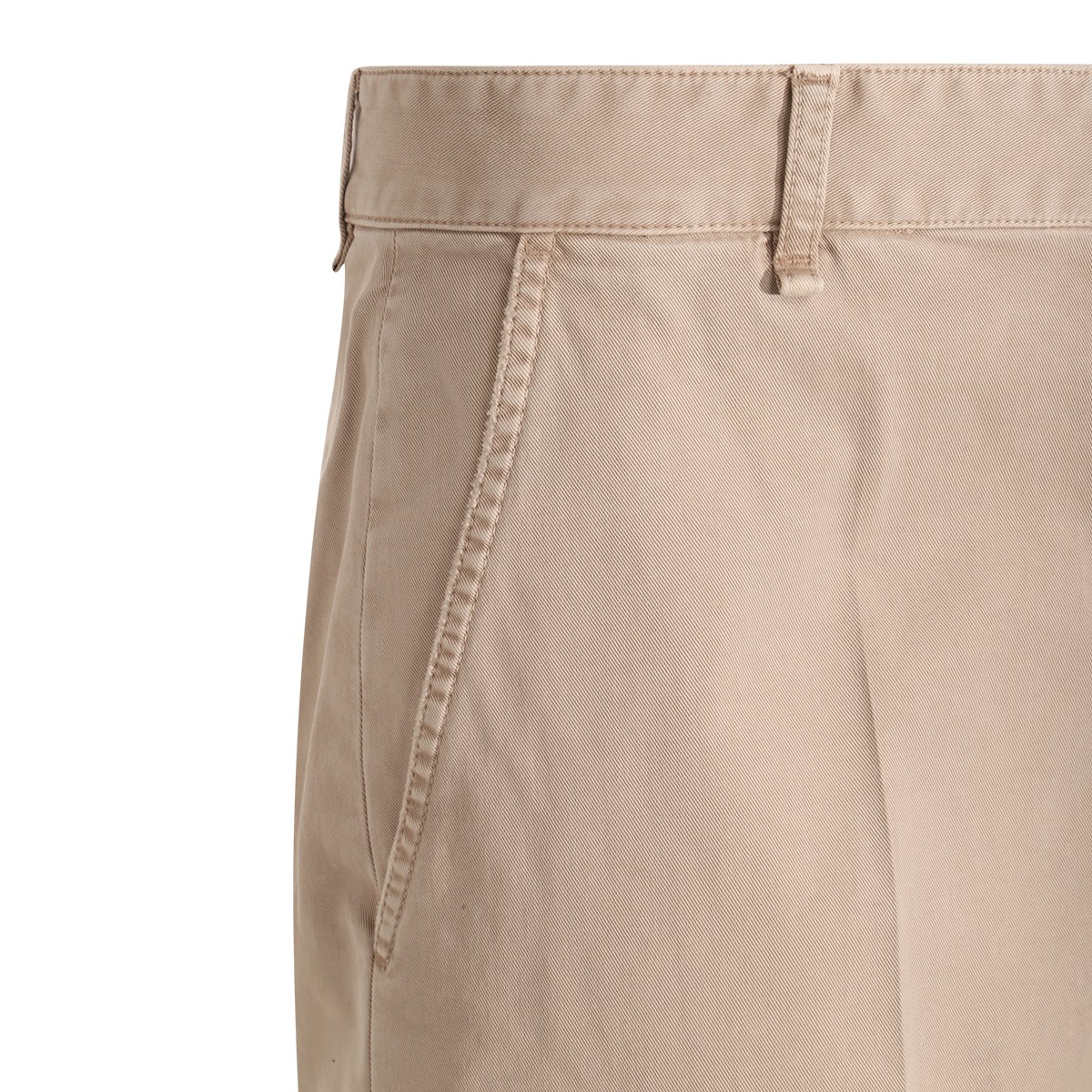 BEIGE COTTON PANTS 