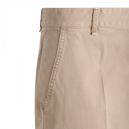 BEIGE COTTON PANTS 