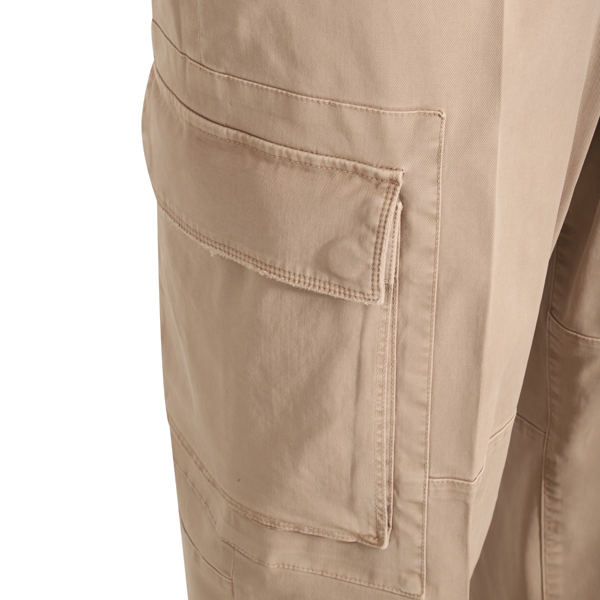 BEIGE COTTON PANTS 