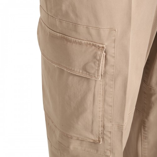 BEIGE COTTON PANTS 