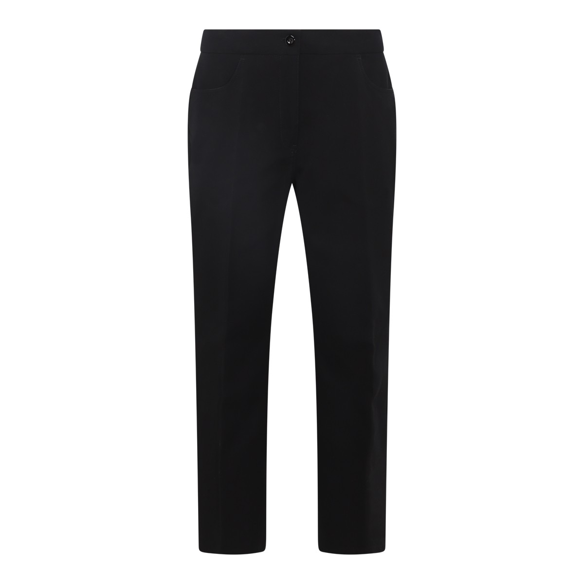 BLACK COTTON PANTS