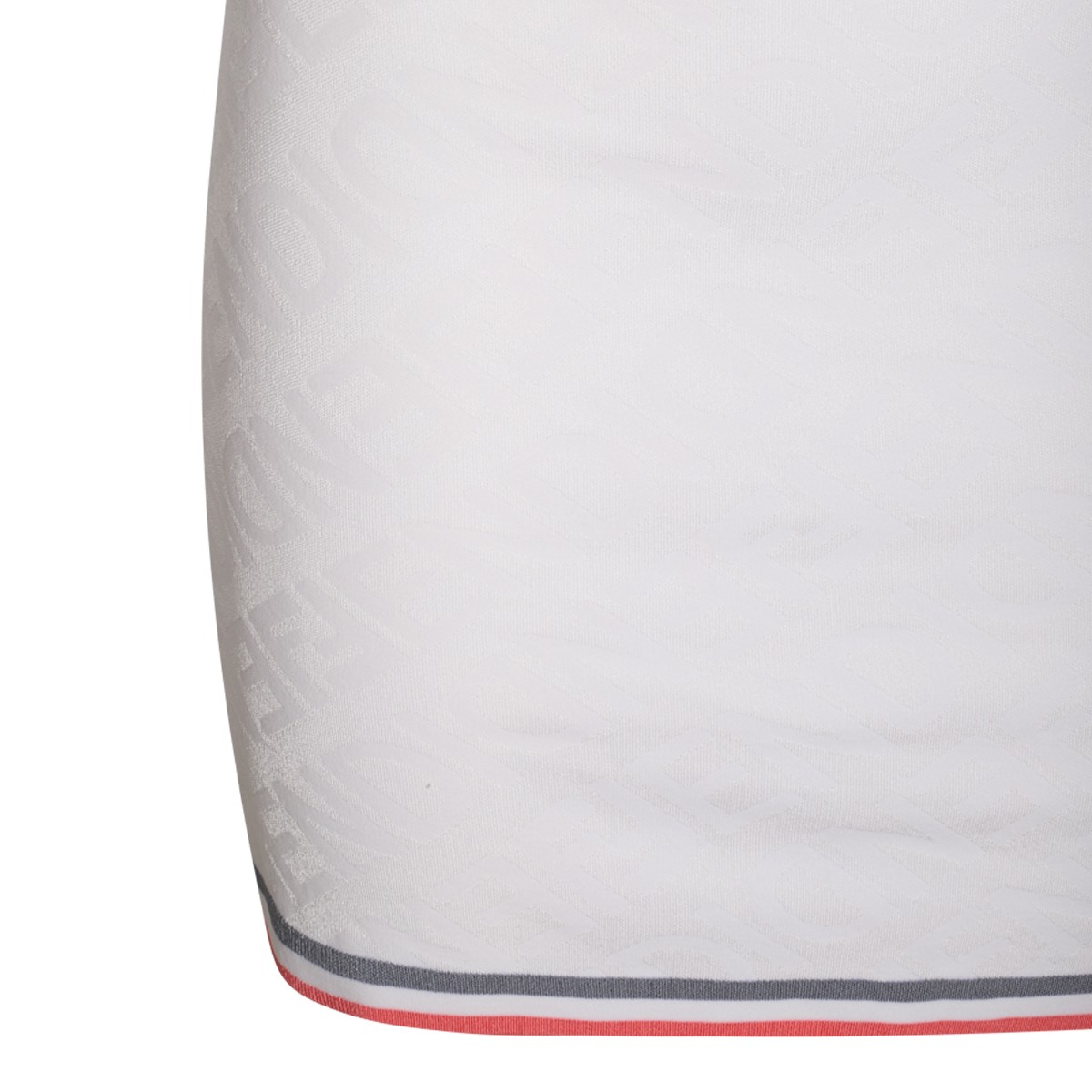 WHITE VISCOSE BLEND TANK TOP DRESS WHITE VISCOSE BLEND TANK TOP DRESS