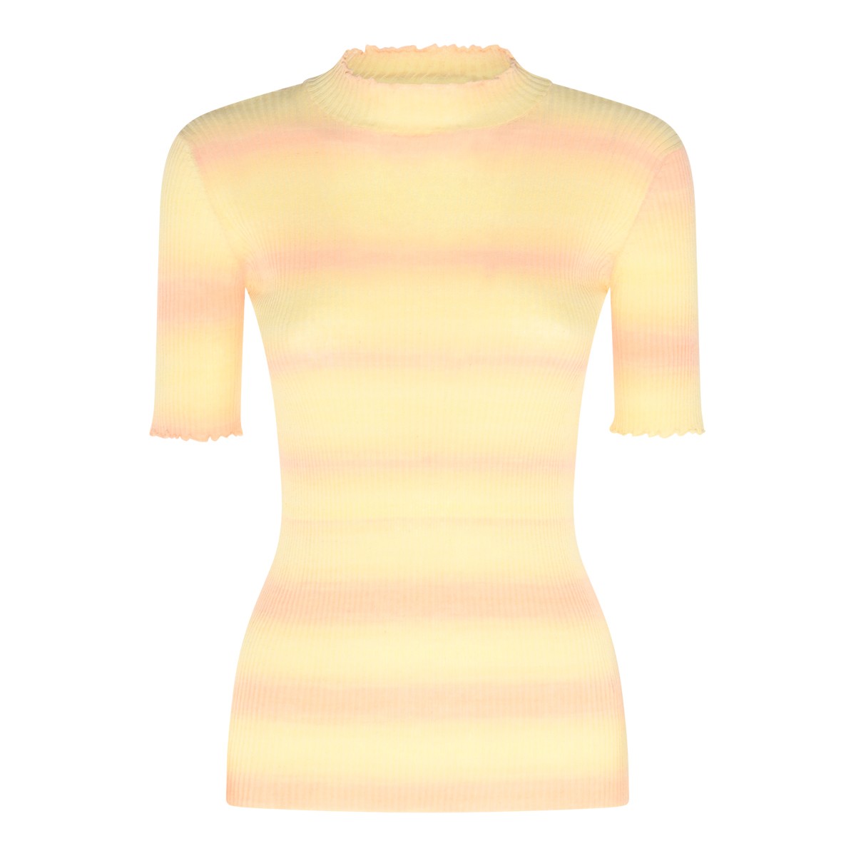 YELLOW COTTON KNITWEAR