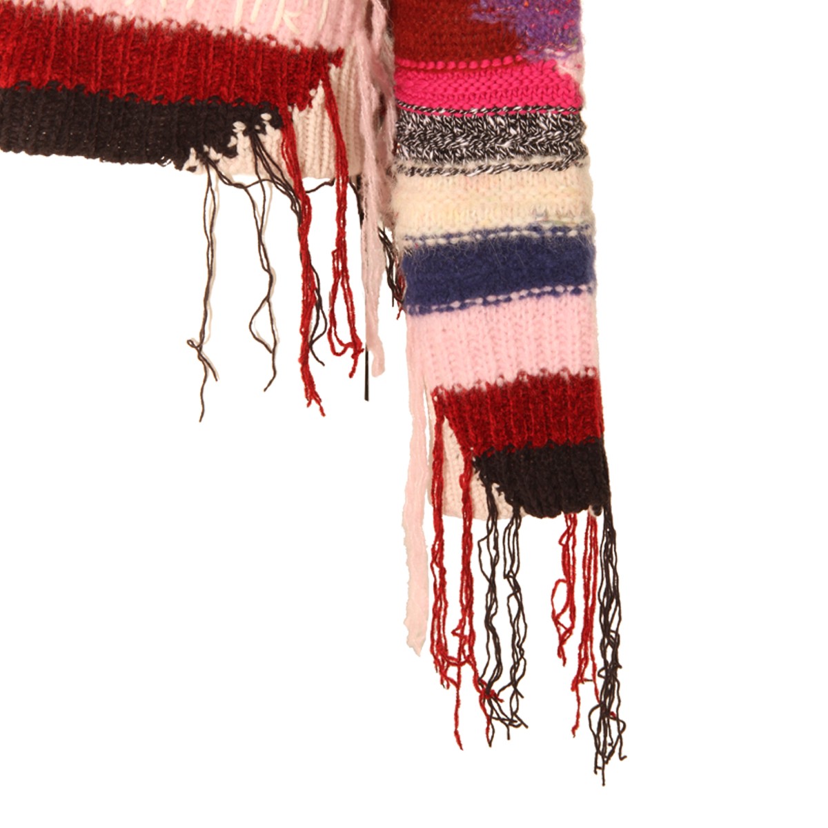 MULTICOLOUR WOOL STRIPE CARDIGAN MULTICOLOUR WOOL STRIPE CARDIGAN