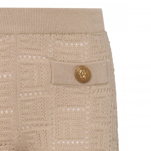 FICELLE VISCOSE KNITTED SHORTS