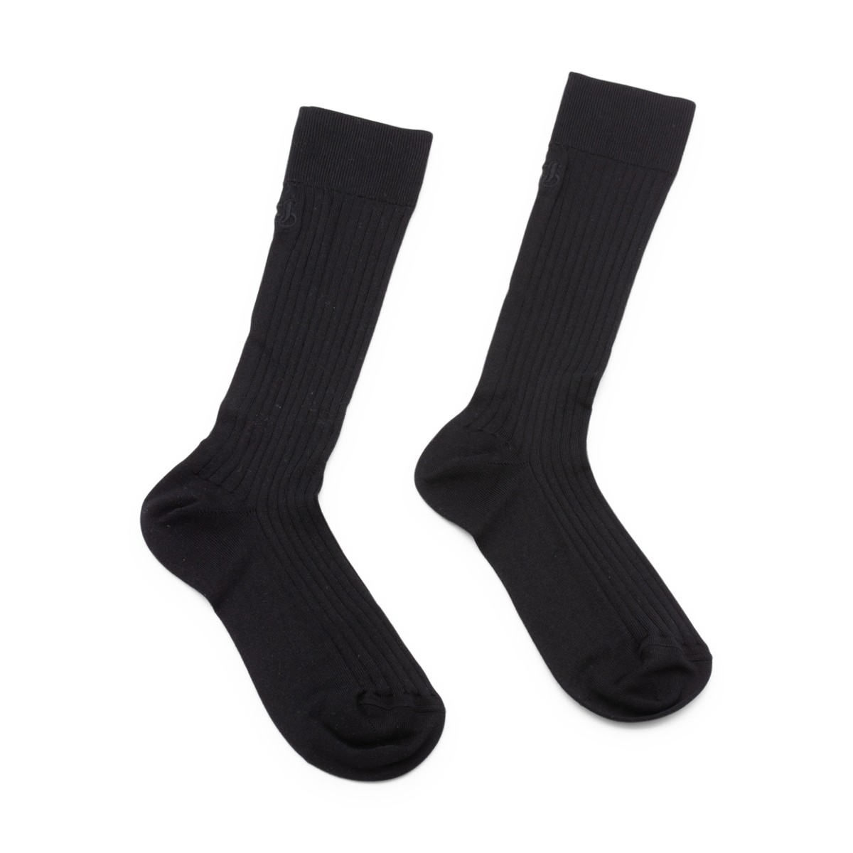 BLACK COTTON SOCKS