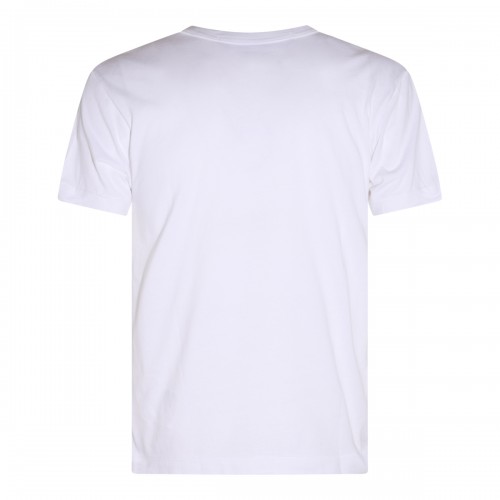 WHITE COTTON T-SHIRT