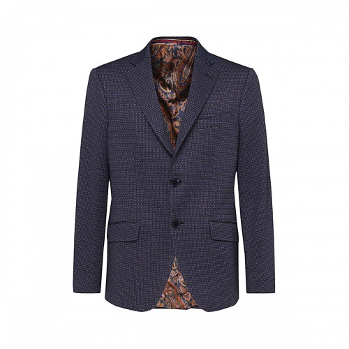 BLUE TAILORED JACKET