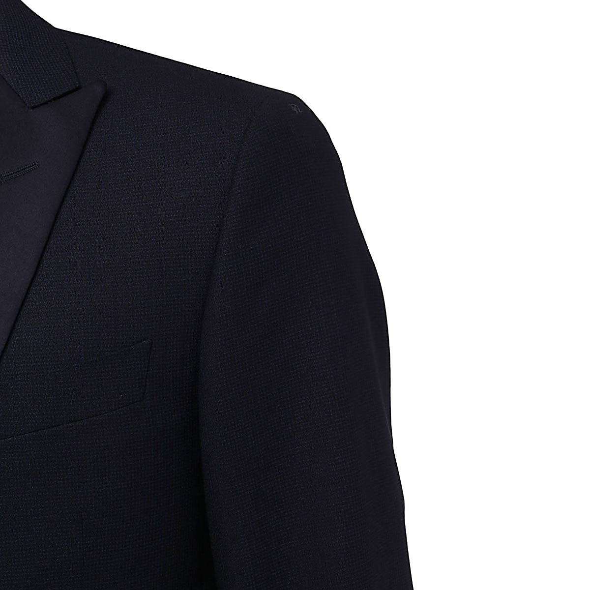BLUE WOOL TWO-PIECE SUIT BLUE WOOL TWO-PIECE SUIT